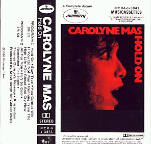The "Hold On" cassette tape cover! (From the personal collection of Christopher Bryant Olson.) The "Hold On" cassette tape cover! (From the personal collection of Christopher Bryant Olson.)